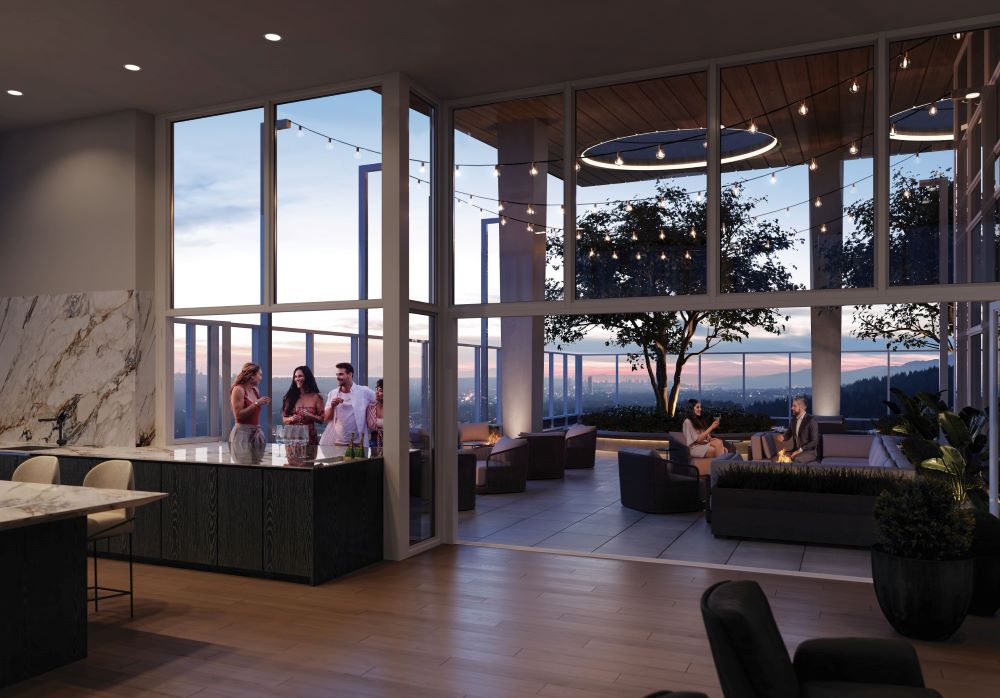 Smith & Farrow amenities - rooftop lounge