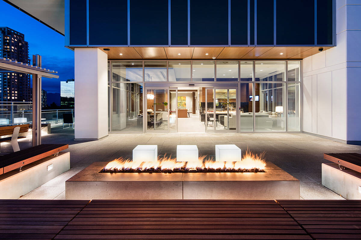 outdoor firepit seating - Modello