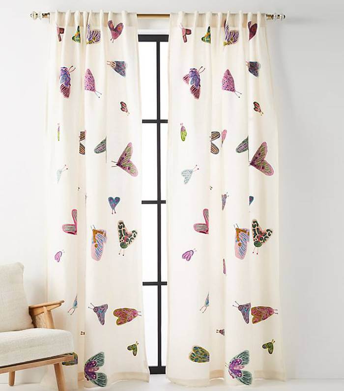 curtains patterned
