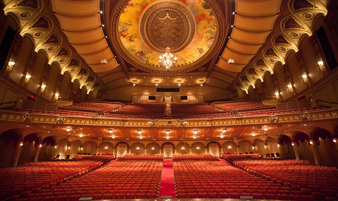 orpheum theatre seating